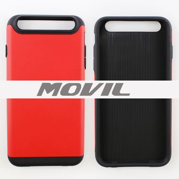 NP-1880 PC TPU funda para iPhone 6 Plus-0